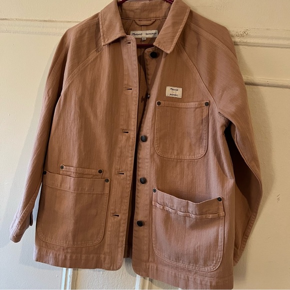 Madewell x Backdrop Studio Hours Oversized Chore Jacket size XXSMALL - Picture 4 of 13
